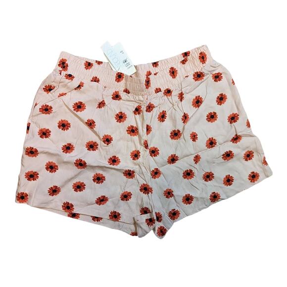 NWT Abound Pink Daisy Shorts size M - Picture 1 of 3